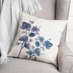 Kirkland's Home Watercolor Floral Pillow- Pillows