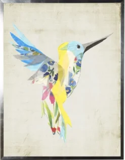 Kirkland's Home Watercolor Hummingbird Framed Art Print- Framed Art
