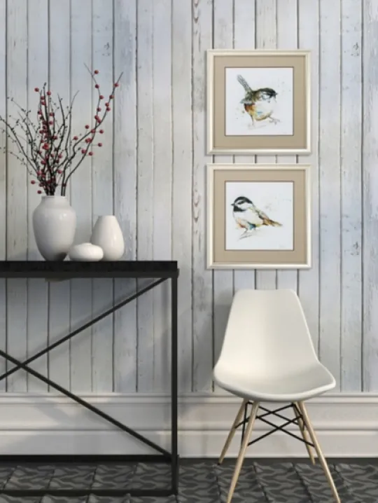 Kirkland's Home Watercolor Mountain Framed Art Prints, Set Of 2- Framed Art