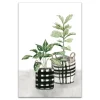 Kirkland's Home Watercolor Plaid Vase Canvas Art Print, 20X30 In.- Canvas Art