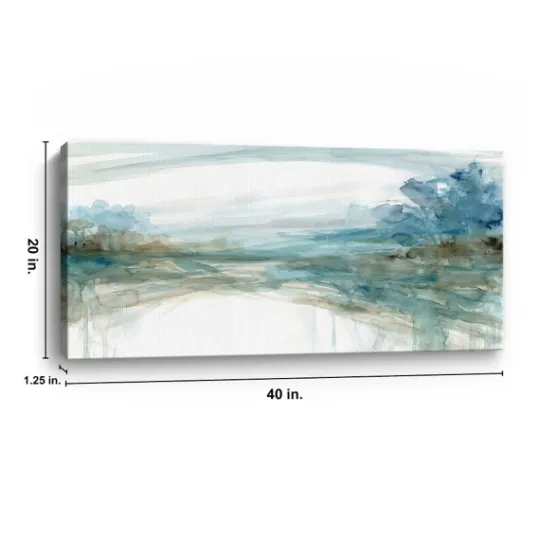 Kirkland's Home Watery Treeline Giclee Canvas Art Print- Canvas Art
