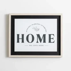 Kirkland's Home We Love Here Home Wall Plaque- Wall Quotes & Signs