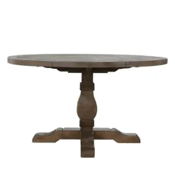Kirkland's Home Weathered Pine Wood Dining Table- Dining Tables
