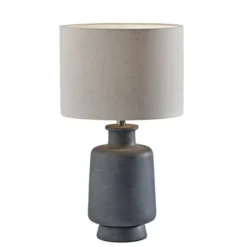 Kirkland's Home Weathered Stone Jug Table Lamp- Table Lamps