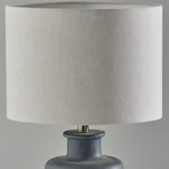 Kirkland's Home Weathered Stone Jug Table Lamp- Table Lamps