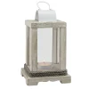 Kirkland's Home Weathered Wood And Metal Lantern- Lanterns