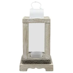 Kirkland's Home Weathered Wood And Metal Lantern- Lanterns