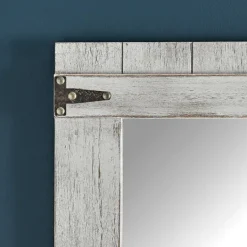Kirkland's Home Weathered Wood Door Mirror, 24X32 In.- Decorative Mirrors