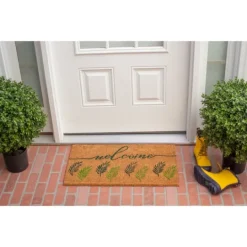 Kirkland's Home Welcome Fern Doormat- Doormats
