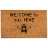 Kirkland's Home Welcome To Our Hive Doormat- Doormats