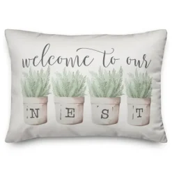 Kirkland's Home Welcome To Our Nest Pillow- Pillows