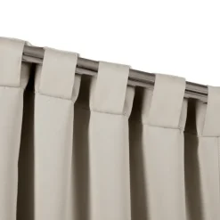 Kirkland's Home Wheat Back Tab Blackout Curtain Panel Set, 84 In.- Curtains & Drapes