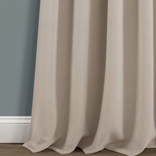 Kirkland's Home Wheat Knotted Curtain Panel Set, 84 In.- Curtains & Drapes