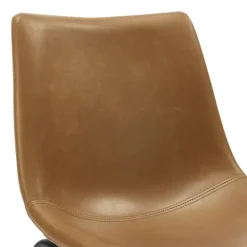 Kirkland's Home Whiskey Faux Leather Counter Stools, Set Of 2- Bar Stools & Counter Height Stools