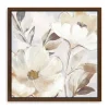 Kirkland's Home Whisper White Florals Framed Canvas Art Print- Framed Art