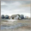 Kirkland's Home White Barn In Pasture Framed Canvas Art Print- Canvas Art