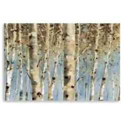 Kirkland's Home White Birch Forest Canvas Art Print, 60X40 In.- Canvas Art