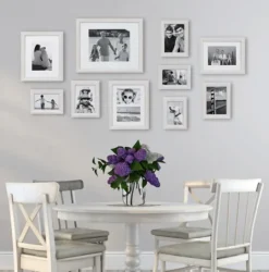 Kirkland's Home White Bordeaux 10-Pc. Gallery Wall Frame Set- Gallery Wall Frames