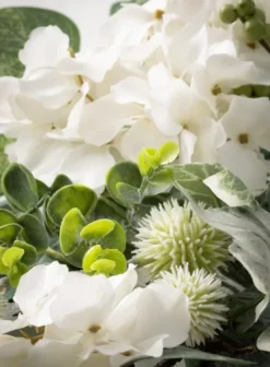 Kirkland's Home White Hydrangea Garland- Arrangements & Greenery