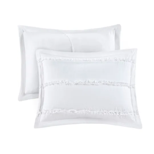 Kirkland's Home White Quilted California King 5-Pc. Comforter Set- Comforters