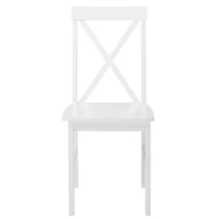 Kirkland's Home White Solid Wood 5-Pc. Dining Set- Dining Sets