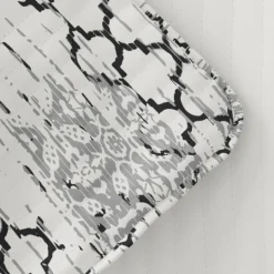 Kirkland's Home White Trellis Reversible 3-Pc. King Quilt Set- Quilts