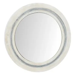 Kirkland's Home White Wood Aislinn Wall Mirror- Decorative Mirrors