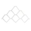 Kirkland's Home White Wood Trellis Wall Hooks- Hooks