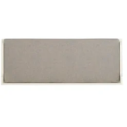 Kirkland's Home White Wood Upholstered Storage Bench- Benches & Ottomans