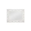 Kirkland's Home Whitewash Scrolled Frame Rectangle Wall Mirror- Decorative Mirrors