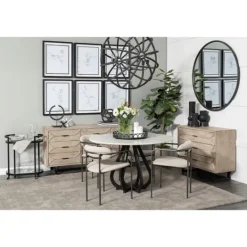 Kirkland's Home Whitewashed Brown 3-Drawer Wood Chest- Dressers & Chests