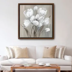 Kirkland's Home Wild Anemone Framed Canvas Art Print- Framed Art