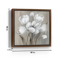 Kirkland's Home Wild Anemone Framed Canvas Art Print- Framed Art