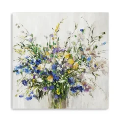 Kirkland's Home Wild Grown Bouquet Canvas Art Print, 40X40 In.- Canvas Art
