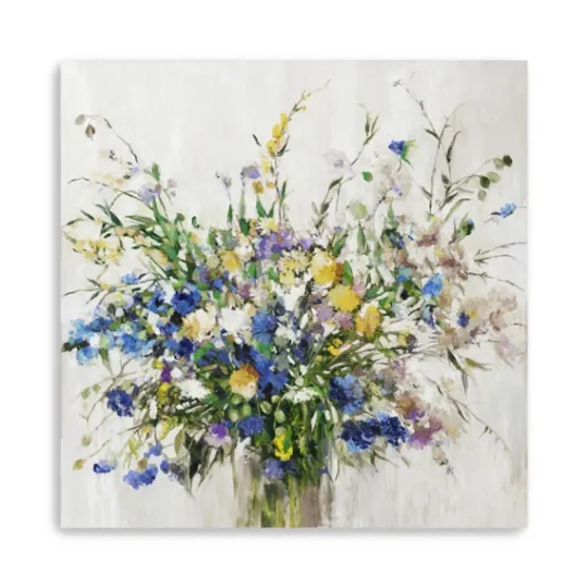 Kirkland's Home Wild Grown Bouquet Canvas Art Print, 40X40 In.- Canvas Art