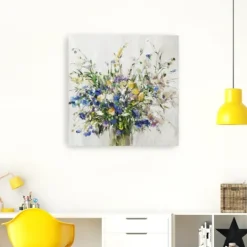 Kirkland's Home Wild Grown Bouquet Canvas Art Print, 40X40 In.- Canvas Art