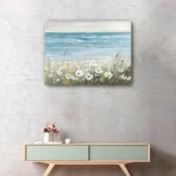 Kirkland's Home Wildflowers On The Coast Canvas Art Print- Canvas Art