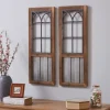 Kirkland's Home Willow Farms Window Plaque, Set Of 2- Wall Plaques