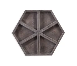 Kirkland's Home Wimbly Octagon Wall Plaque- Wall Plaques