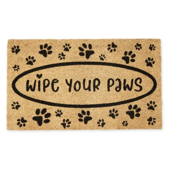 Kirkland's Home Wipe Your Paws Coir Doormat- Doormats