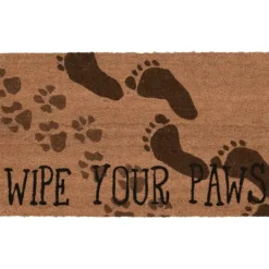 Kirkland's Home Wipe Your Paws Doormat- Doormats
