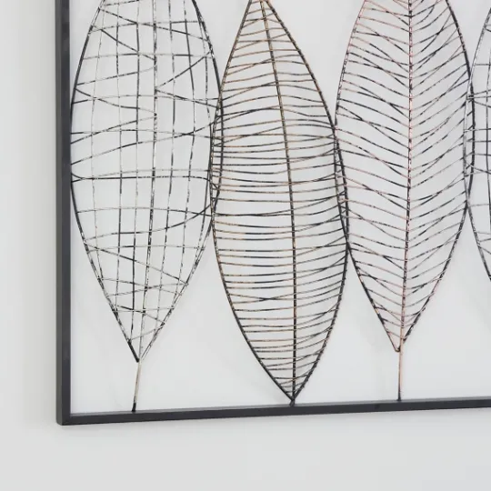 Kirkland's Home Wire Foliage Wall Plaque- Wall Plaques