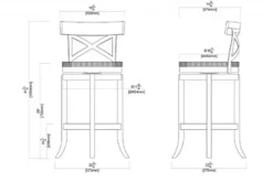 Kirkland's Home Wirebrushed Wheat Woven Swivel Bar Stool- Bar Stools & Counter Height Stools