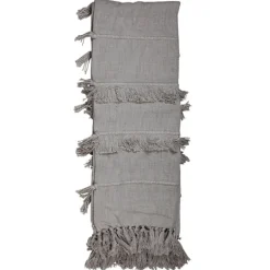 Kirkland's Home With Fringe Rayon Throw Blanket- Blankets & Throws