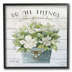 Kirkland's Home With Great Love Framed Art Print- Wall Quotes & Signs