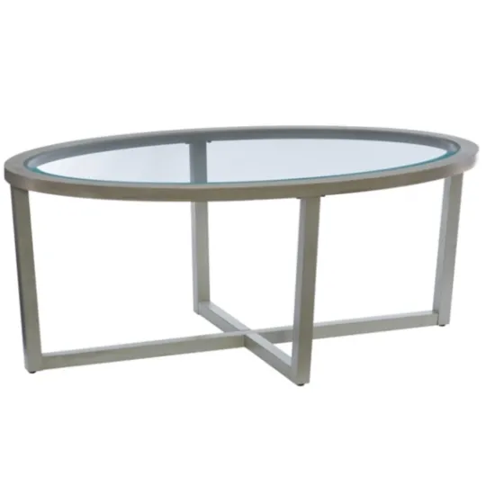 Kirkland's Home Wood & Glass Top 3-Pc. Table Set- Coffee Tables