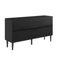 Kirkland's Home Wood And Gold 4-Door Cabinet- Cabinets & Sideboards