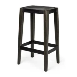 Kirkland's Home Wood And Metal Bar Stool- Bar Stools & Counter Height Stools