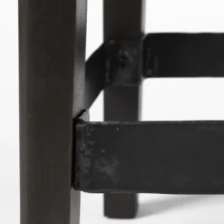 Kirkland's Home Wood And Metal Bar Stool- Bar Stools & Counter Height Stools