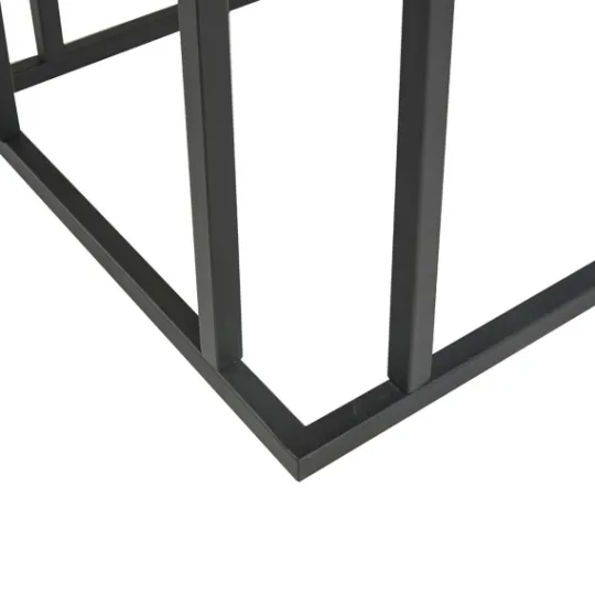 Kirkland's Home Wood And Metal C-Frame Accent Table- Accent & End Tables